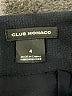 Club Monaco 100% Polyester Solid Black Blue Formal Skirt Size 4 - photo 3