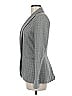 Norma Kamali Houndstooth Gray Blazer Size 6 - photo 5