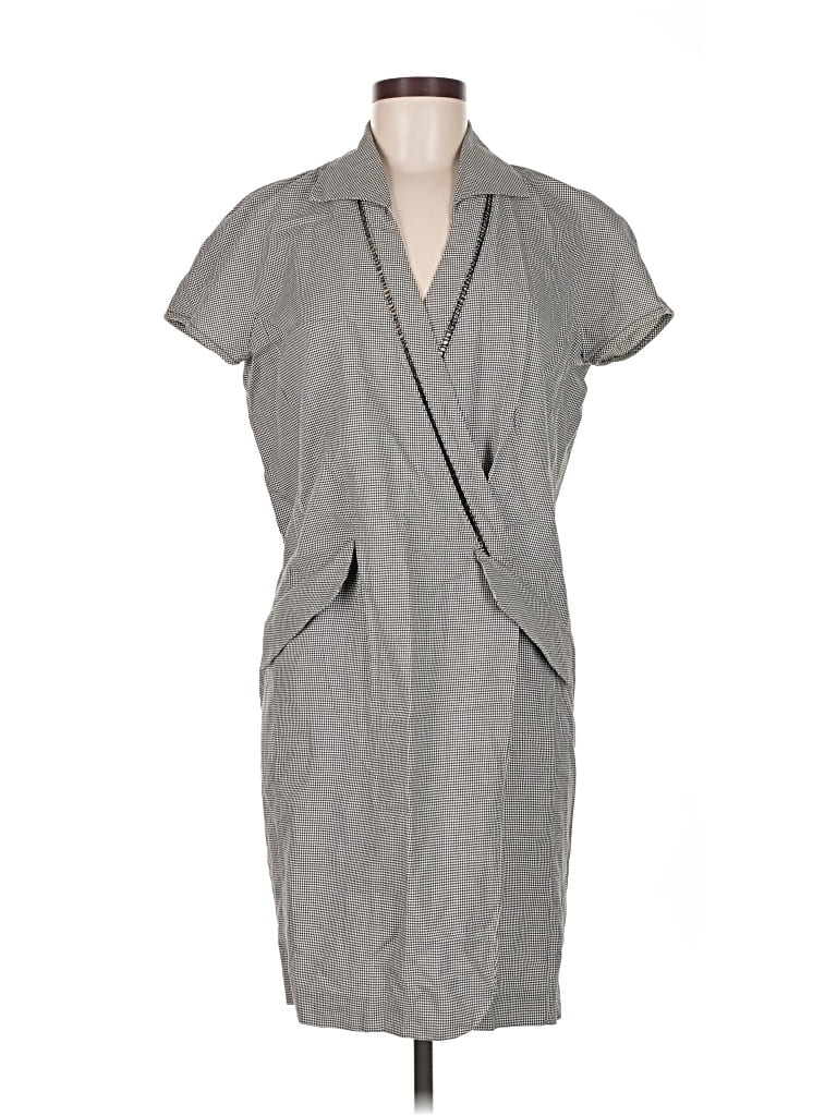 Pre-owned Trussardi Casual Dress In Gray