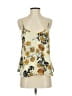 Leith 100% Polyester Yellow Sleeveless Blouse Size S - photo 1