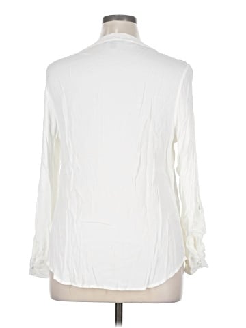 Roz & Ali Long Sleeve Blouse (view 2)