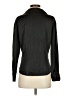 Pleione Metallic Black Long Sleeve Blouse Size XS - photo 2