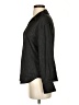 Pleione Metallic Black Long Sleeve Blouse Size XS - photo 5