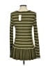 Eri + Ali Stripes Green Long Sleeve Top Size XS - photo 2