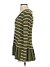 Eri + Ali Stripes Green Long Sleeve Top Size XS - photo 5