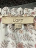 Ann Taylor LOFT 100% Polyester Paisley Ivory 3/4 Sleeve Blouse Size XS - photo 7