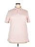 Hartford Pink Short Sleeve Button-Down Shirt Size XXL - photo 1