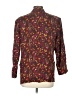 Assorted Brands 100% Rayon Print Burgundy Blazer Size L - photo 2