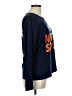 Nike 100% Polyester Blue Long Sleeve T-Shirt Size M - photo 4