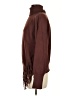 Line & Dot Brown Poncho Size S - photo 5