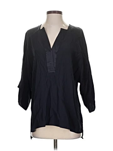 Elie Tahari 3/4 Sleeve Silk Top (view 1)
