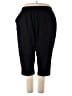 St. John's Bay 100% Polyester Solid Black Active Pants Size 2X - photo 1