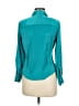 Ruby Rd. 100% Polyester Teal Long Sleeve Blouse Size 6 (petite) - photo 2