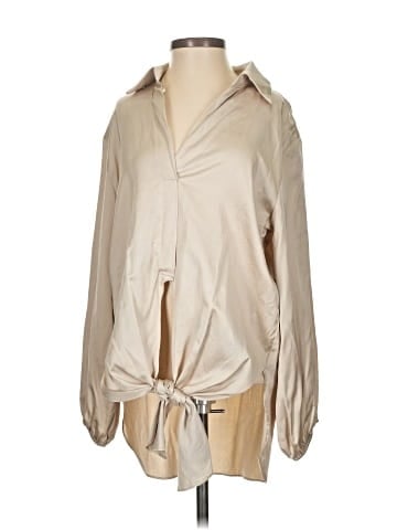 Mustard Seed Long Sleeve Blouse (view 1)