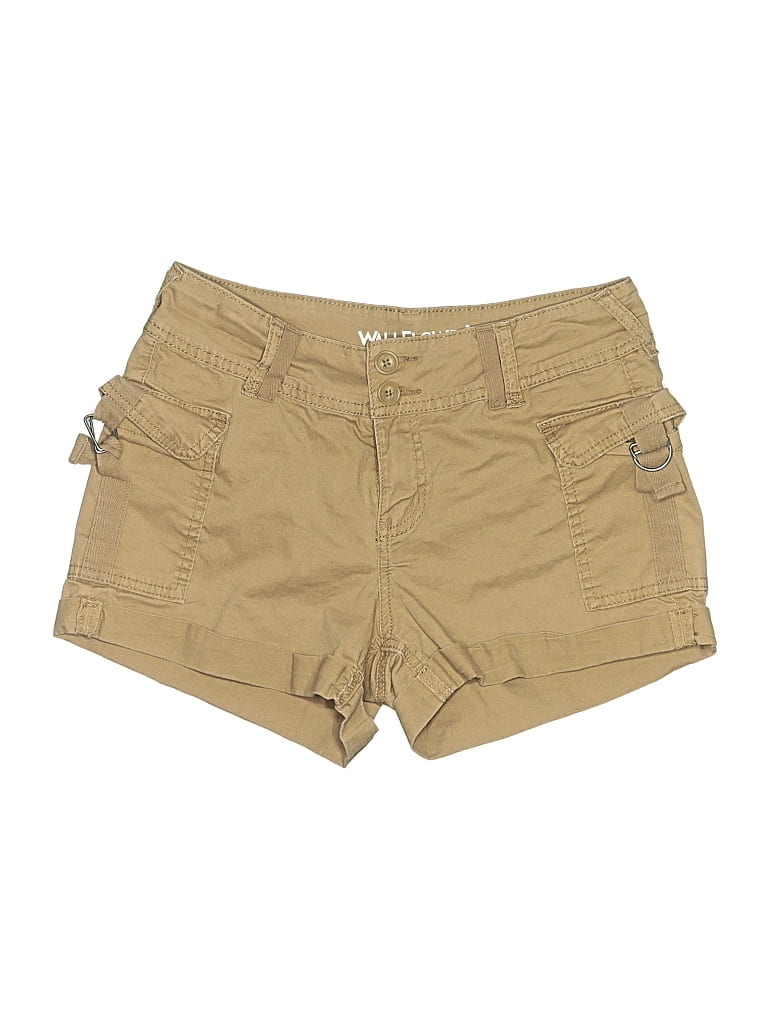 Pre-owned Wallflower Khaki Shorts In Brown