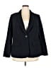 Lane Bryant Stripes Blue Blazer Size 18 - photo 1