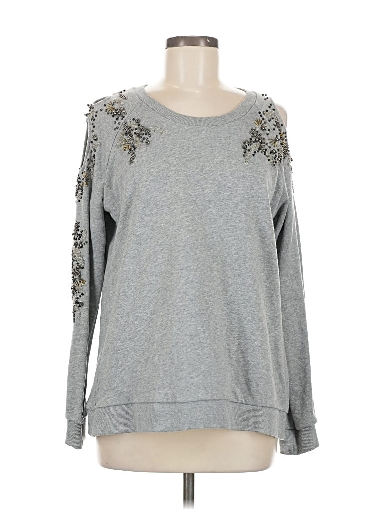 Pre-owned Deletta Sweatshirt In Silver