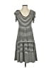 Max Studio Stripes Black Casual Dress Size XS - photo 1