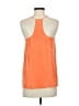 Tibi 100% Silk Orange Sleeveless Top Size 2 - photo 2