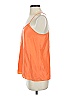 Tibi 100% Silk Orange Sleeveless Top Size 2 - photo 5