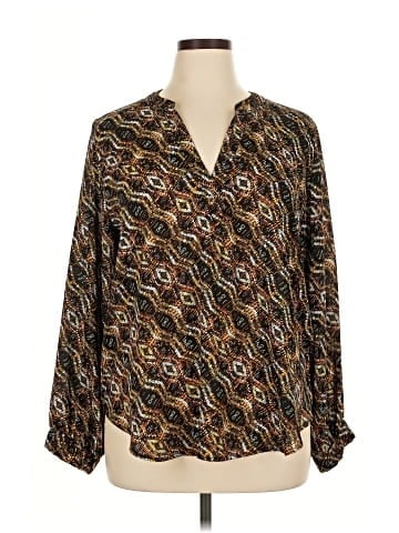 Veronica M. Long Sleeve Blouse (view 1)