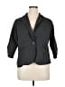 Torrid Gray 3/4 Sleeve Button-Down Shirt Size 1X Plus (1) - photo 1
