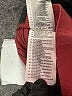 Adidas Color Block Burgundy Red Active Pants Size 00 - photo 4