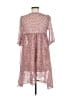Assorted Brands Pink Casual Dress Size M - photo 2