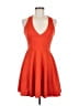 ASOS Orange Cocktail Dress Size 6 - photo 1
