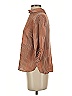 Karen by Simonsen Houndstooth Brown 3/4 Sleeve Blouse Size SmEstimated - photo 5