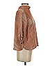 Karen by Simonsen Houndstooth Brown 3/4 Sleeve Blouse Size SmEstimated - photo 4