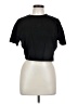 Assorted Brands 100% Cotton Black Short Sleeve Turtleneck Size 10 - photo 1