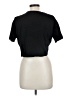Assorted Brands 100% Cotton Black Short Sleeve Turtleneck Size 10 - photo 2
