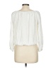 MLM 100% Rayon Ivory White Long Sleeve Blouse Size M - photo 2