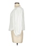 MLM 100% Rayon Ivory White Long Sleeve Blouse Size M - photo 5