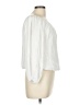 MLM 100% Rayon Ivory White Long Sleeve Blouse Size M - photo 4
