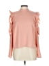 Shein Pink Long Sleeve Blouse Size L - photo 1