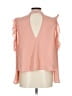 Shein Pink Long Sleeve Blouse Size L - photo 2