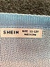 Shein Blue Cardigan Size 11 - 12 - photo 7