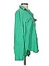 Babaton 100% Lyocell Solid Green Long Sleeve Blouse Size XS - photo 4