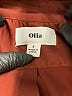Olia Burgundy Long Sleeve Blouse Size S - photo 7