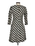 Just... Taylor Houndstooth Black Casual Dress Size 4 - photo 2