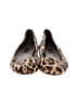 Ecco Animal Print Brown Tan Flats Size EU 37 - photo 2