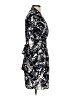 Catherine Malandrino 100% Polyester Print Black Cocktail Dress Size 4 - photo 4