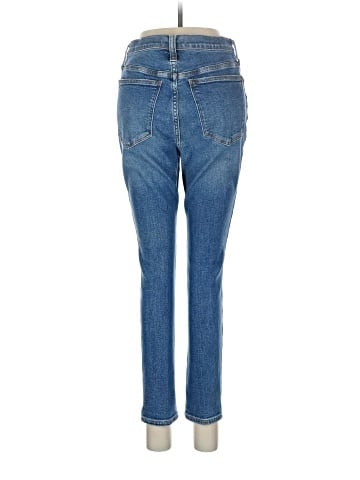 Madewell 10" High-Rise Skinny Crop Jeans in Bradfield Wash (view 2)