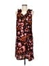 CAbi 100% Polyester Print Black Brown Casual Dress Size M - photo 1