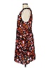 CAbi 100% Polyester Print Black Brown Casual Dress Size M - photo 5