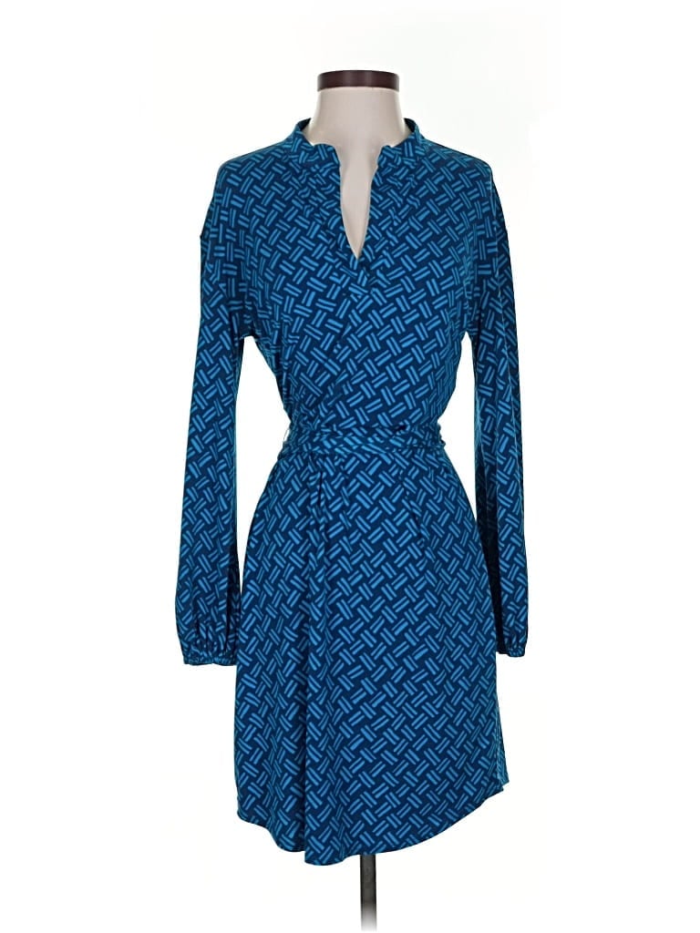Pre-owned Laundry By Design Casual Dress In Blue