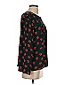 Ann Taylor LOFT 100% Polyester Black Long Sleeve Blouse Size XS - photo 4