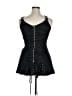 Unbranded 100% Polyester Solid Black Cocktail Dress Size XL - photo 2